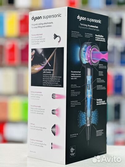 Фен Dyson Supersonic HD08 Nickel/Cooper