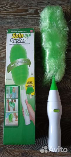 Метёлка для уборки Spin Duster (3 насадки) новая
