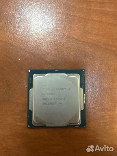 Intel I3-9100f