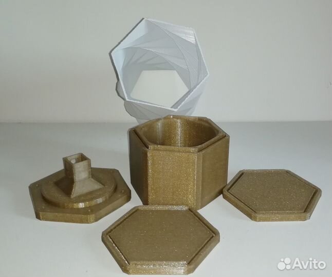 Корпус+плафон огненной лампы GyverLamp Гайверламп