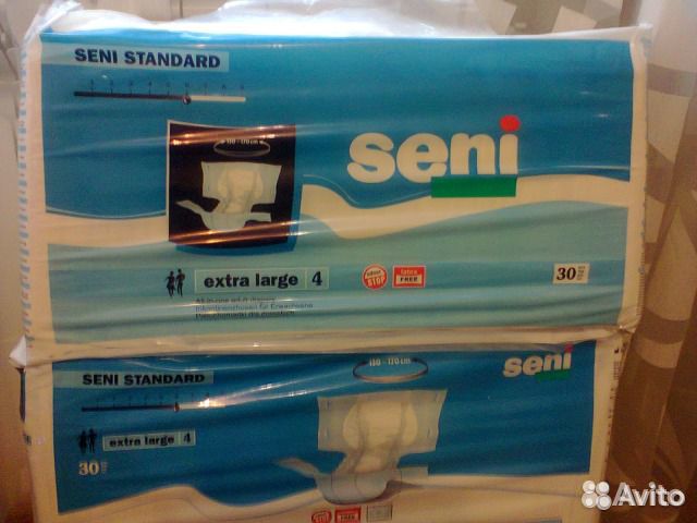 Памперы, размер 4, пелёнки 60 х 90