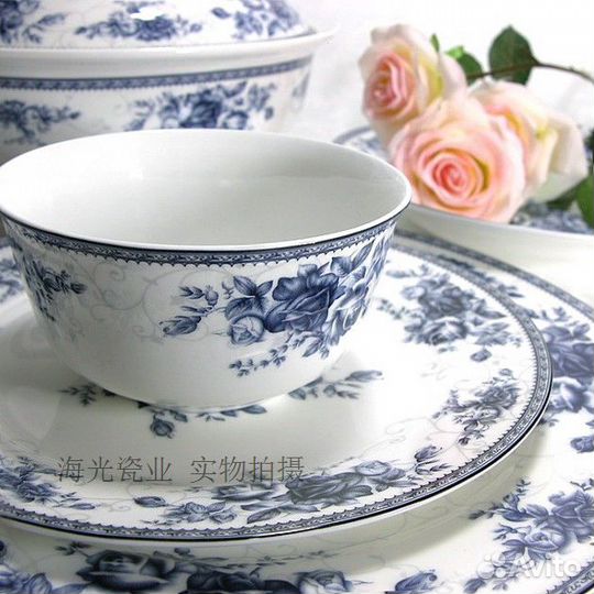 Чайный набор фарфоровый