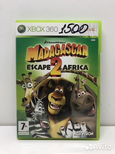 Диск Мадагаскар 2 для Xbox 360