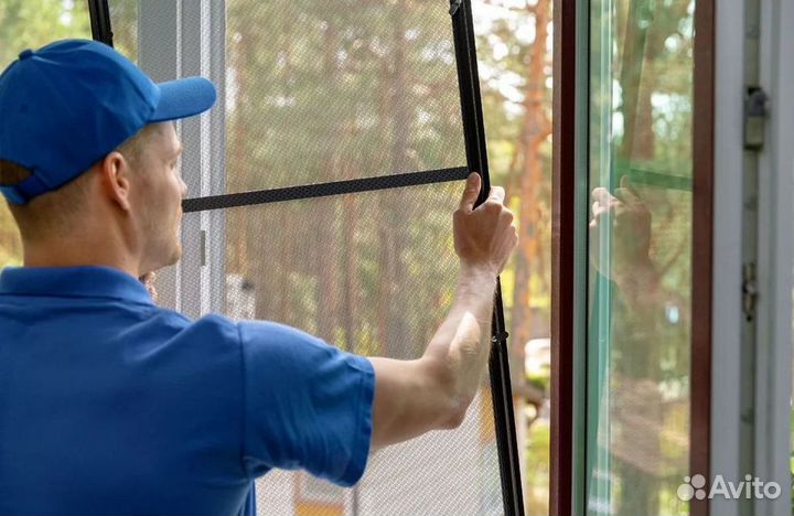 Москитная сетка для пластиковых окон