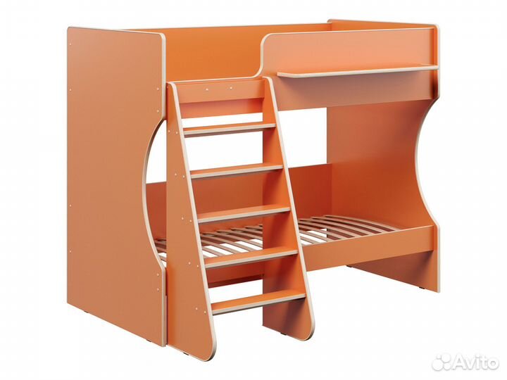 Кровать двухъярусная Герда оранжевый