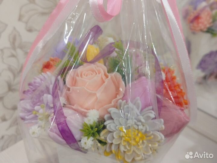 Мыльный букет