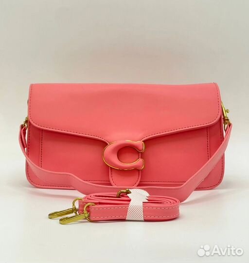 Сумка Coach розовая