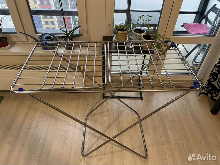 Сушилка для белья напольная berkraft 135/180 см