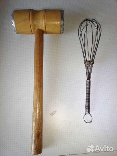 Набор лопаток для кухни + молоток + венчик