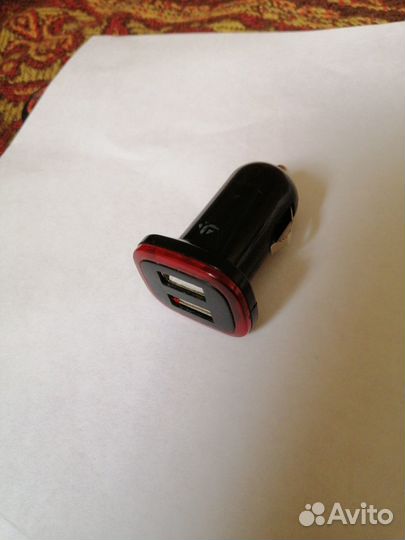 Авто зарядка USB