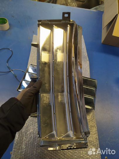 Решётки вентиляционные к-кт (жабры) NRR хромир. la