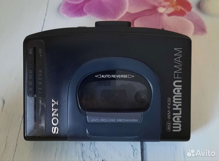 Кассетный плеер sony walkman WM-FX32