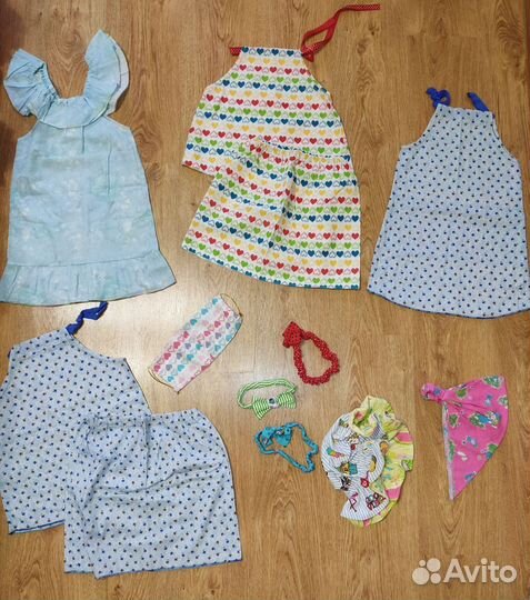 Вещи пакетом на девочку 100 122