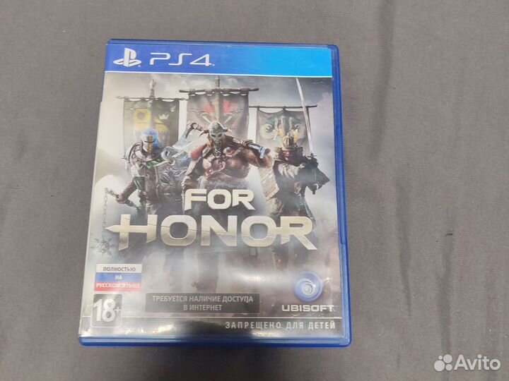 Диски на ps4. for honor