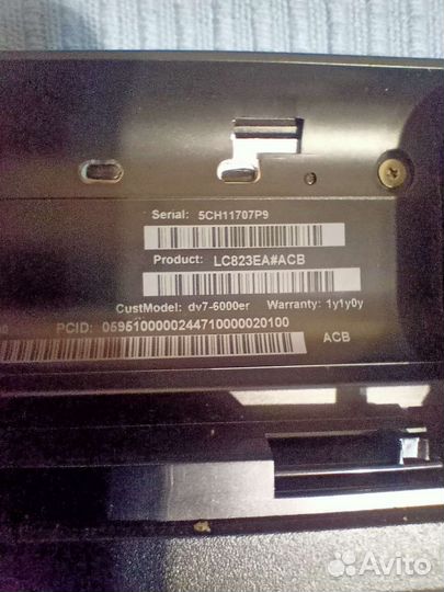 Ноутбук HP Pavilion dv7-6000er