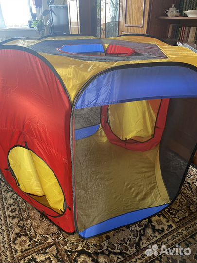 Манеж домик