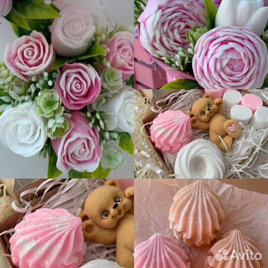 Формы для мыла силиконовые