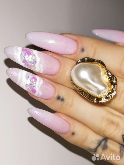 Наращивание ногтей с выездом на дом