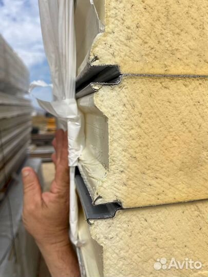 Стеновые сэндвич панели 100мм\ гарантия качества