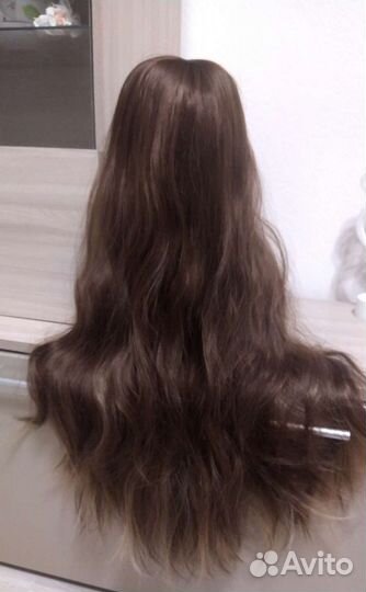 Парик длинный Блонд, русый, каштан