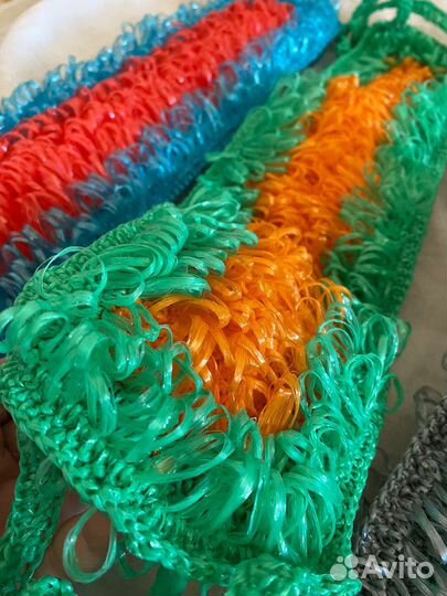 Мочалка ручной работы