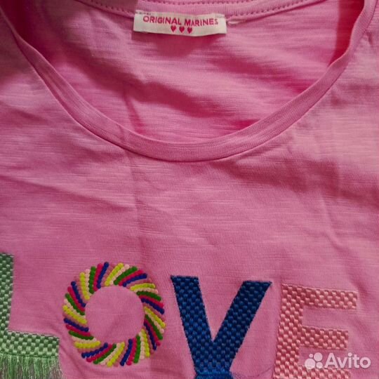 Футболка удлинённая