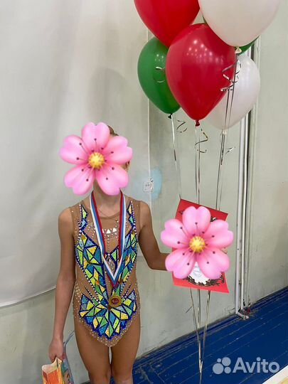 Групповые купальники для гимнастики 130-146р