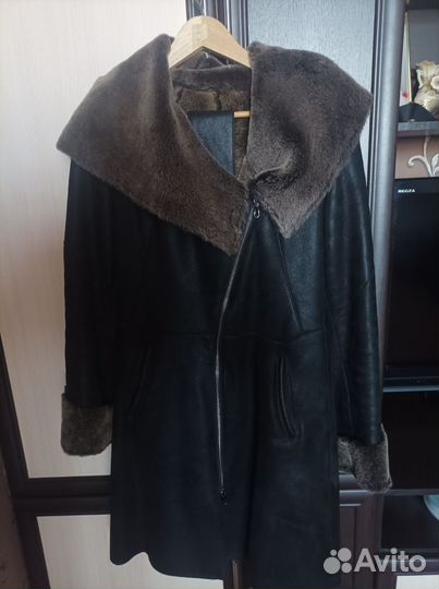 Дубленка натуральная из Овчины 42-44 размер