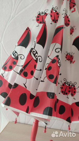 Зонт детский, божьи коровки, 65 см высота