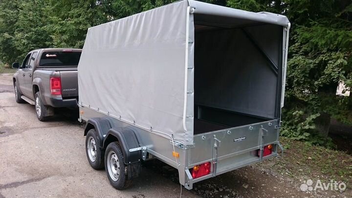 Прицеп Саранский 3,5х1,5 2-осный с тентом