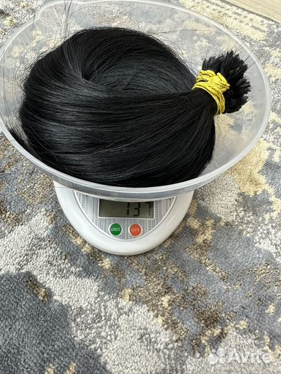 Волосы для наращивания 45 см бу