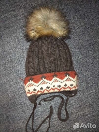 Шапка детская зимняя