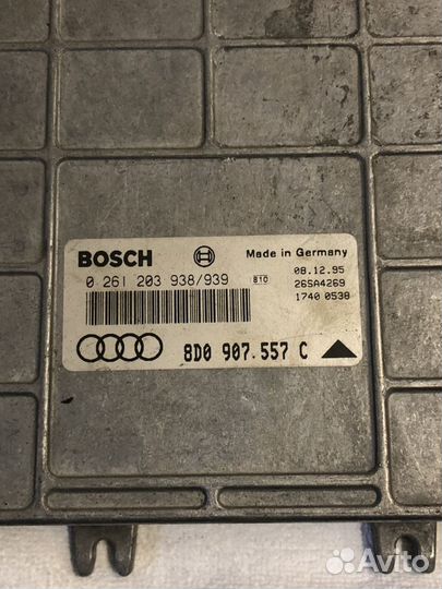Блок управления двигателем Audi A4 B5 8D0907557C