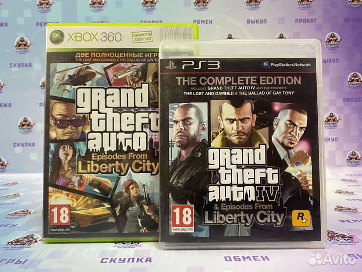 GTA 4 Episodes From Liberty City PS3/Xbox 360