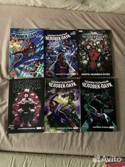 Книги и комиксы марвел