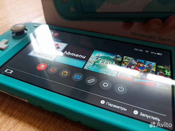 Nintendo Switch Lite прошитый 20 игр