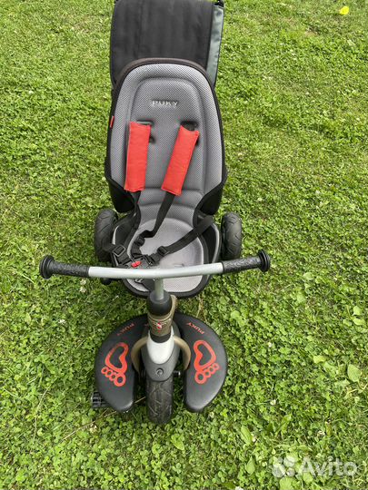 Трехколесный велосипед puky с ручкой