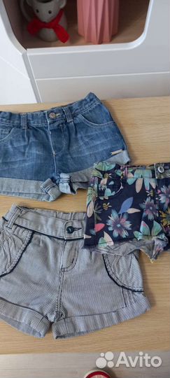 Шорты для девочки 110 116