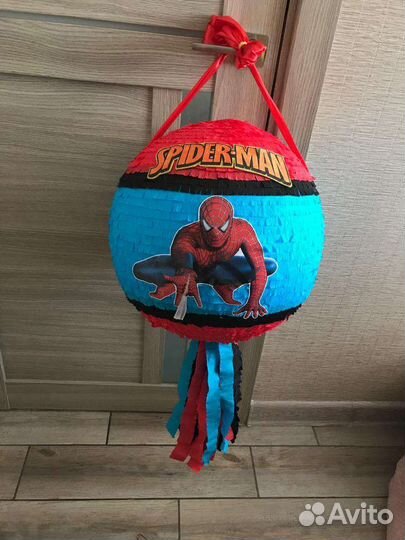 Пиньята Человек Паук 60 см В наличии