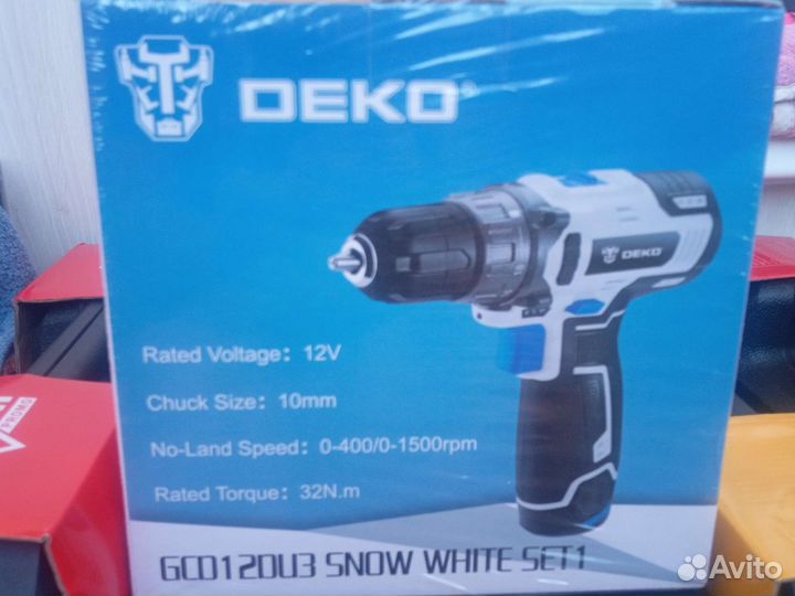 Аккумуляторная дрель шуруповерт