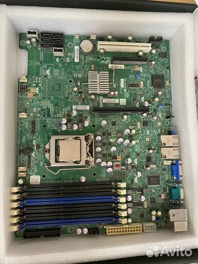 Intel X9SIE-F + 8Gb + i5 (4 проца по 3.2 gгц)