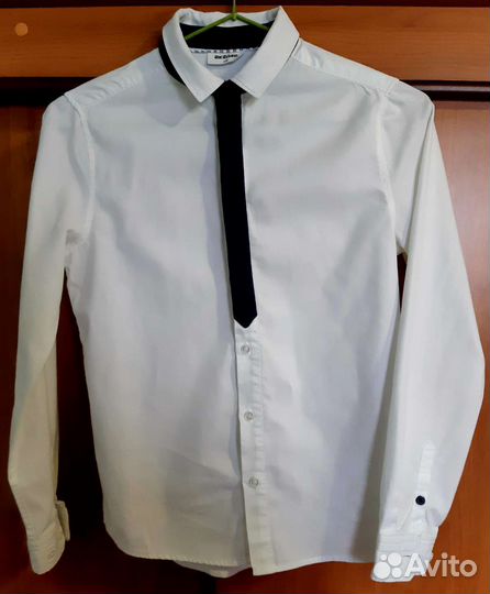 Рубашка белая 146