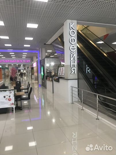 Светящиеся буквы «Кофейня», легкий монтаж