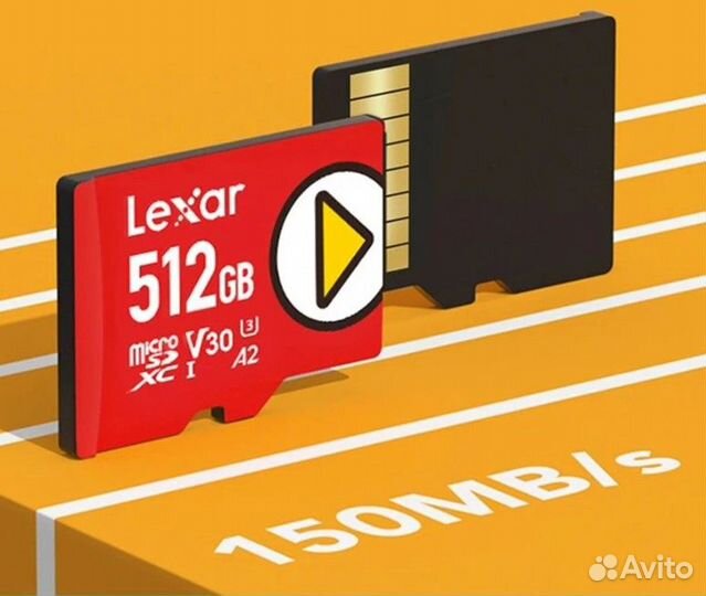 Карта памяти Lexar Play microSD 256 Gb