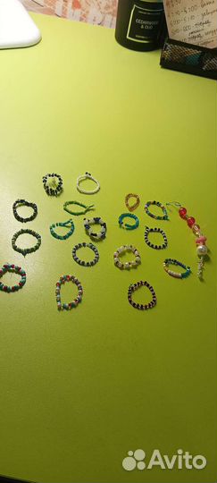 Кольцо из бисера