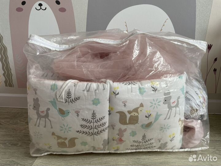 Бортики в детскую кроватку бу