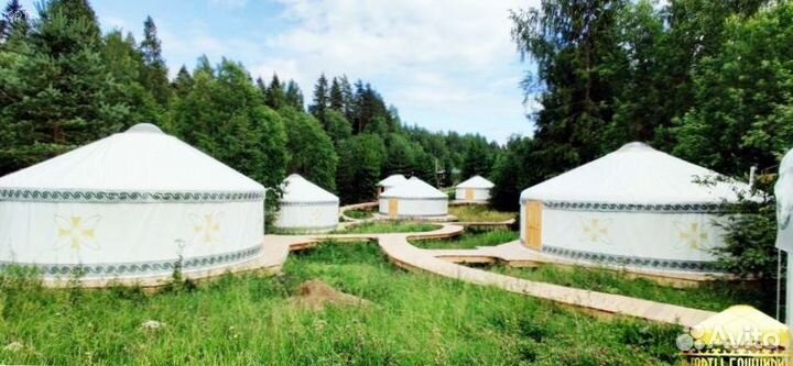 Юрта для глэмпинга