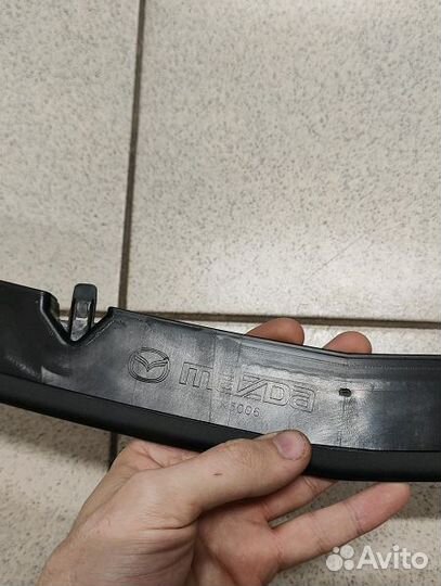 Спойлер бампера mazda 3 (BL)