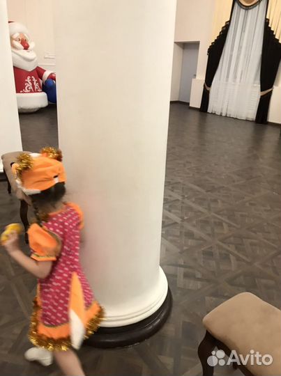 Платье лисички