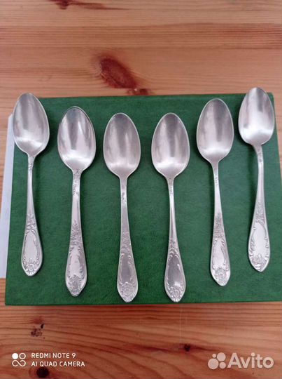 Чайные ложки мельхиор